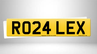 Registration RO24 LEX